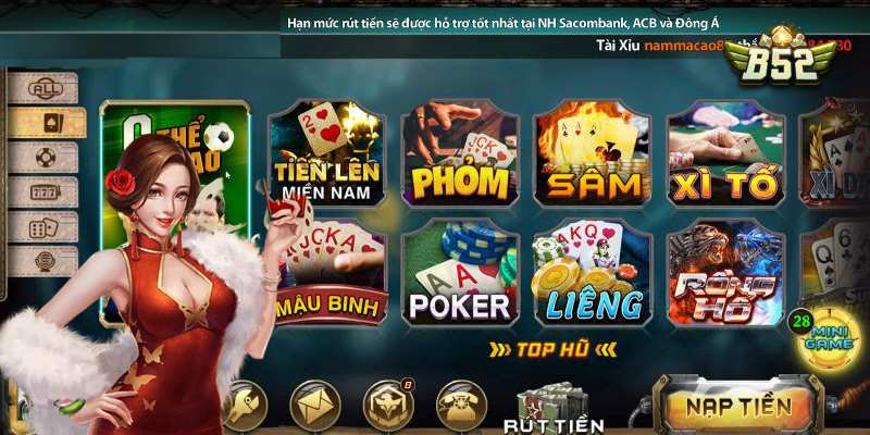 Khám Phá B52 Game Bài Bom Tấn Uy Tín Mới Nhất Hiện Nay